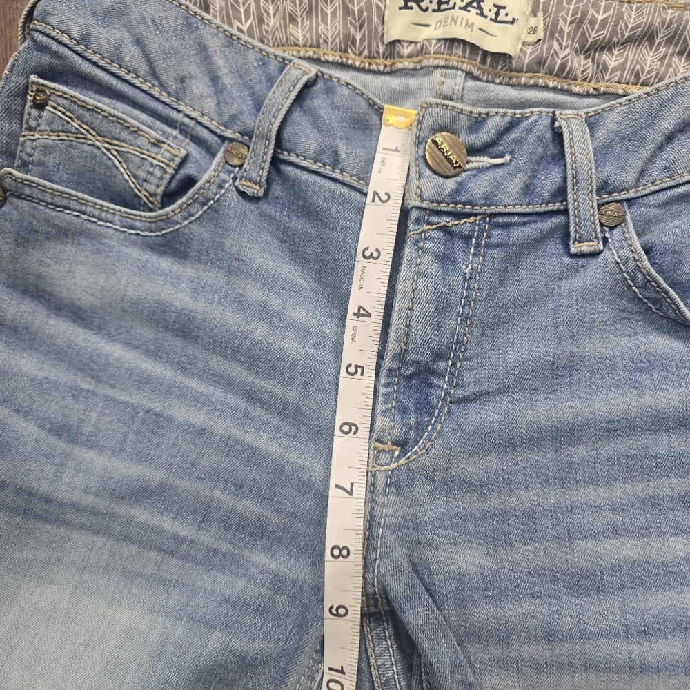 Ariat R.E.A.L. Perfect Rise Arrow Fit Penelope Boot Cut Jean Size 28S ☆ - Picture 8 of 10